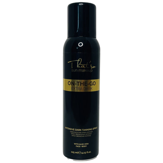 THAT’SO Spray bronzage intense ON THE GO couleur Extra Dark 125 ml.
