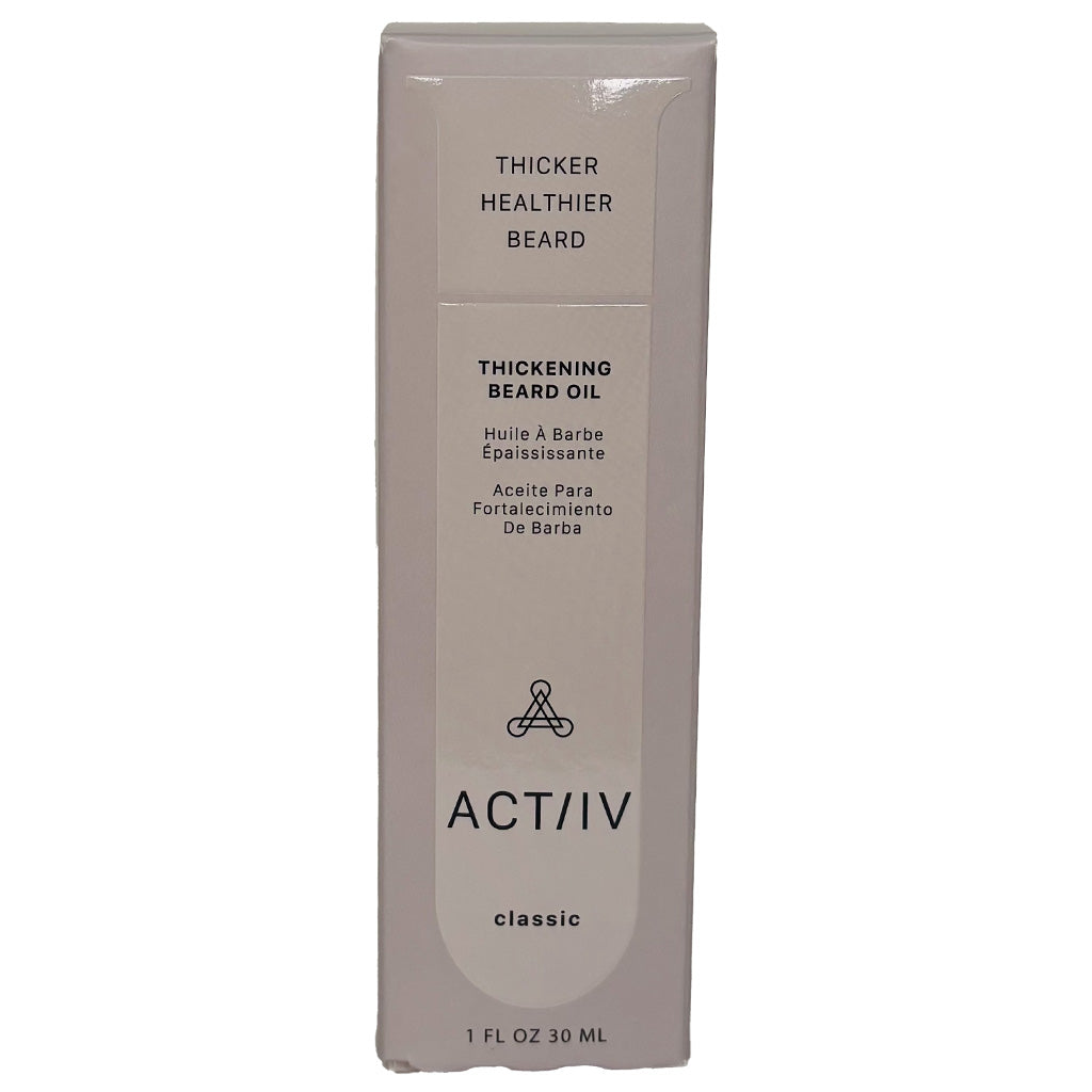 ACTIIV CLASSIC Huile à barbe épaississante 30 ml.