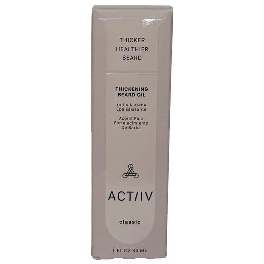 ACTIIV CLASSIC Huile à barbe épaississante 30 ml.