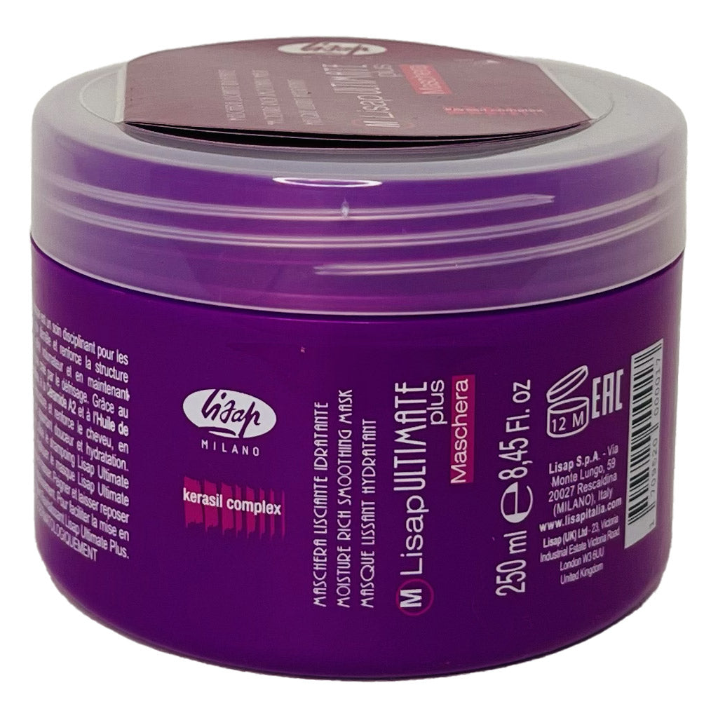 LISAP MILANO ULTIMATE PLUS Masque lissant hydratant 250 ml.