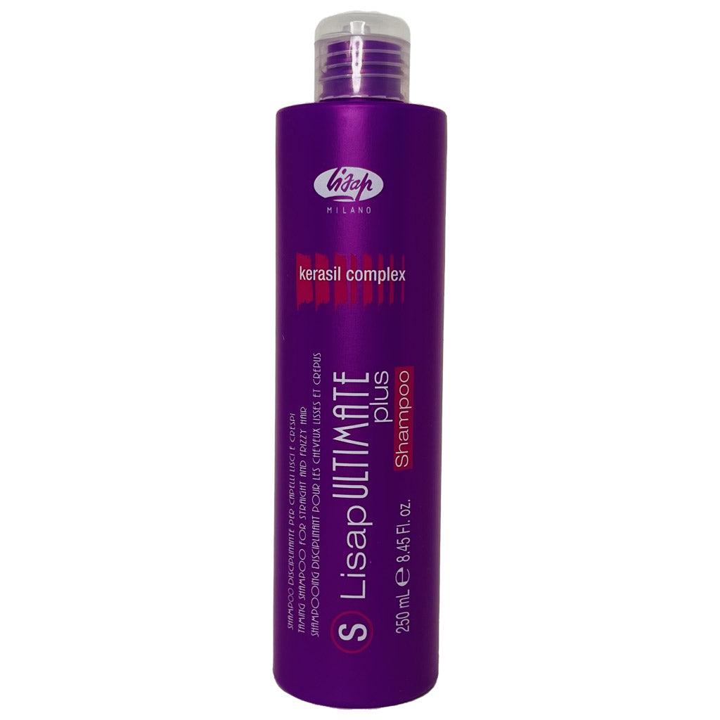 LISAP MILANO ULTIMATE PLUS Shampoing lissant et hydratant 250 ml.