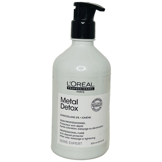 L’OREAL PROFESSIONNEL MÉTAL DETOX Soin protecteur anti-dépôt 500 ml.