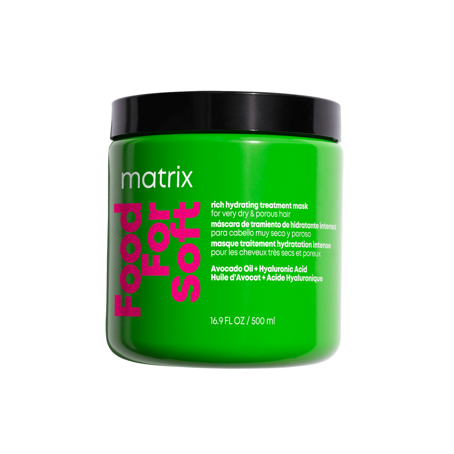 MATRIX FOOD FOR SOFT Masque traitement hydratant intense 500 ml.