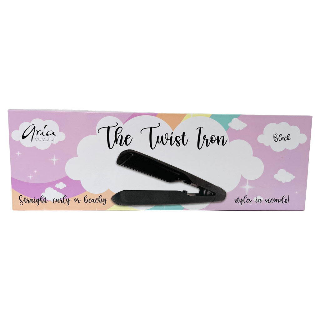 ARIA BEAUTY THE TWIST IRON Fer plat et bouclant torsadé