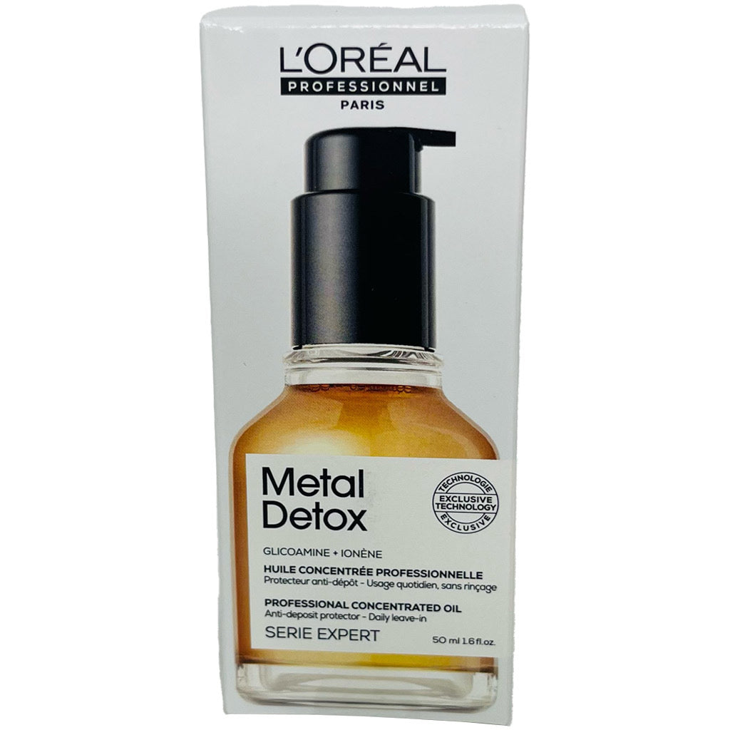 L’OREAL SÉRIE EXPERT METAL DETOX Huile concentrée, protecteur anti-dépôt 50 ml.